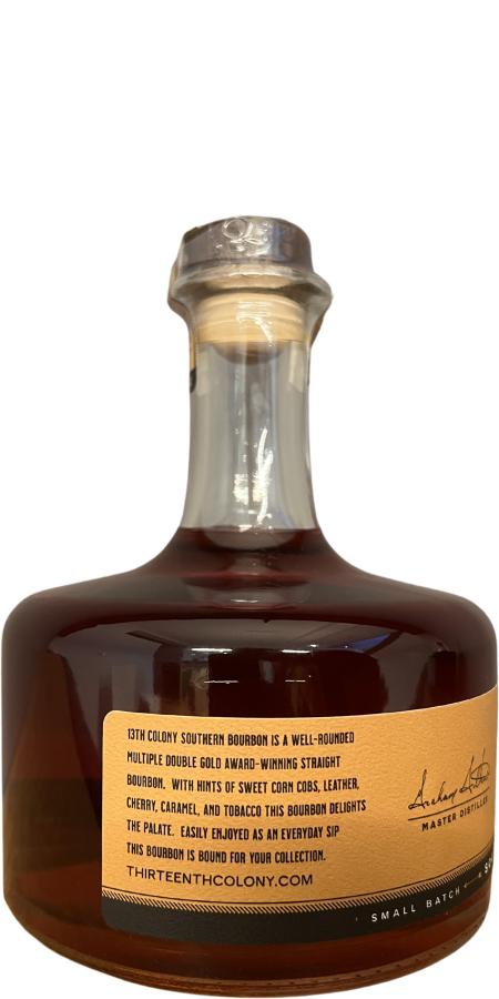 Thirteenth Colony Southern Bourbon Whiskey Ratings And Reviews