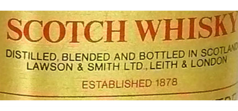 Lawson & Smith Ltd. - Whiskybase - Ratings and reviews for whisky