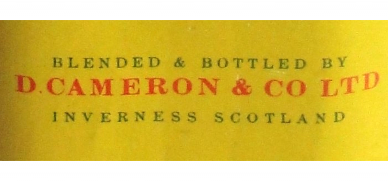 D. Cameron & Co. Ltd. - Whiskybase - Ratings and reviews for whisky