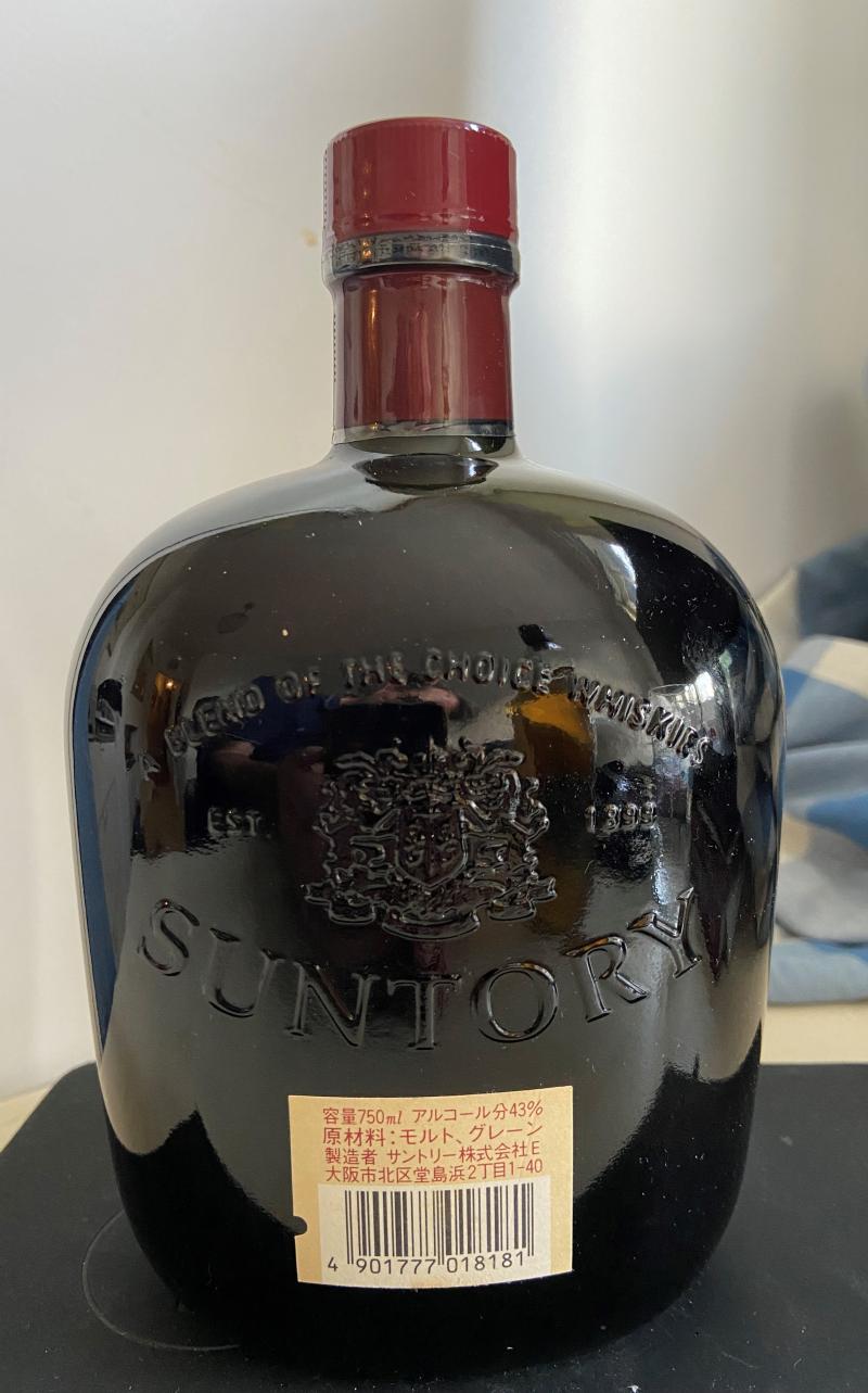 日本正規品 木彫り熊 SUNTORY 木彫り風 OLD WHISKY ブラックニッカ ...