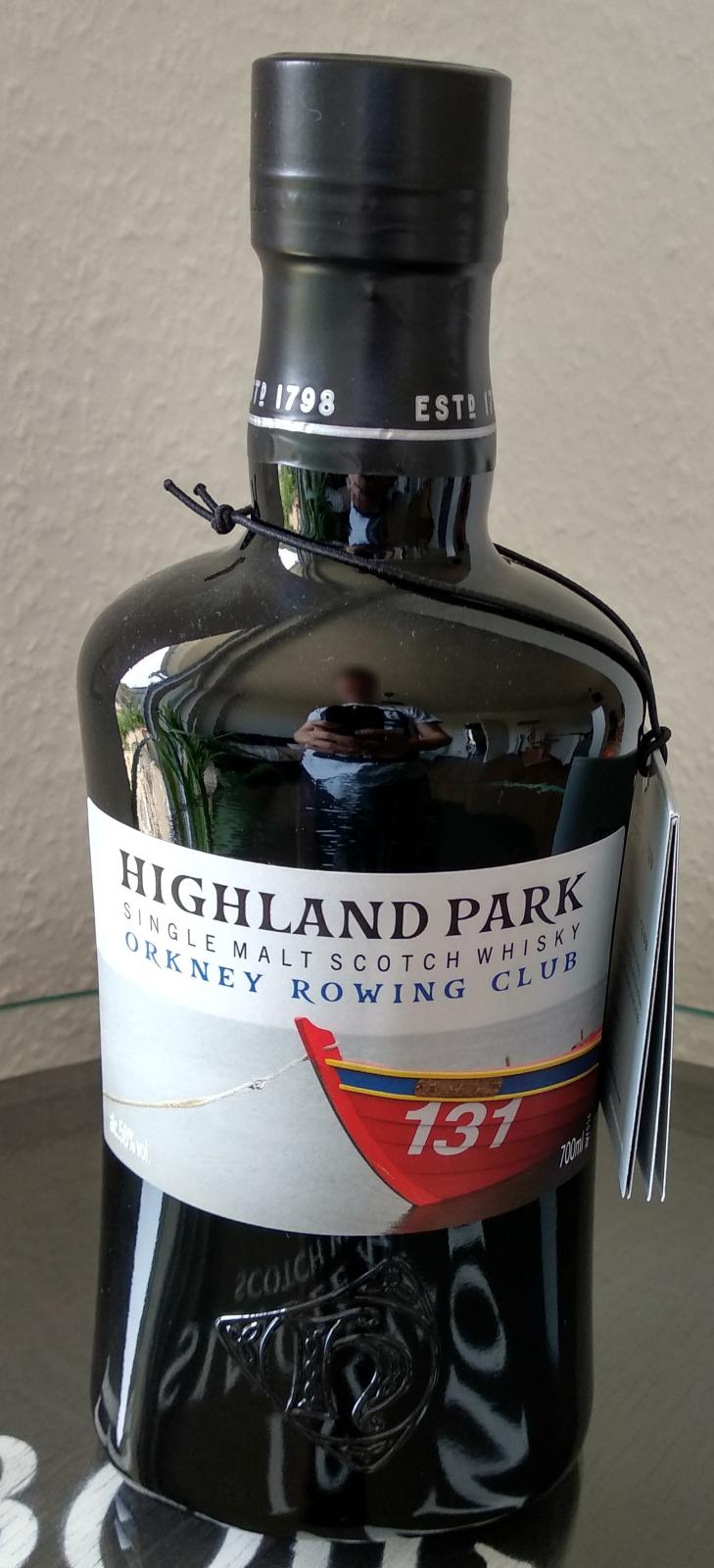 Highland Park Orkney Rowing Club - Whiskybase - Ratings and