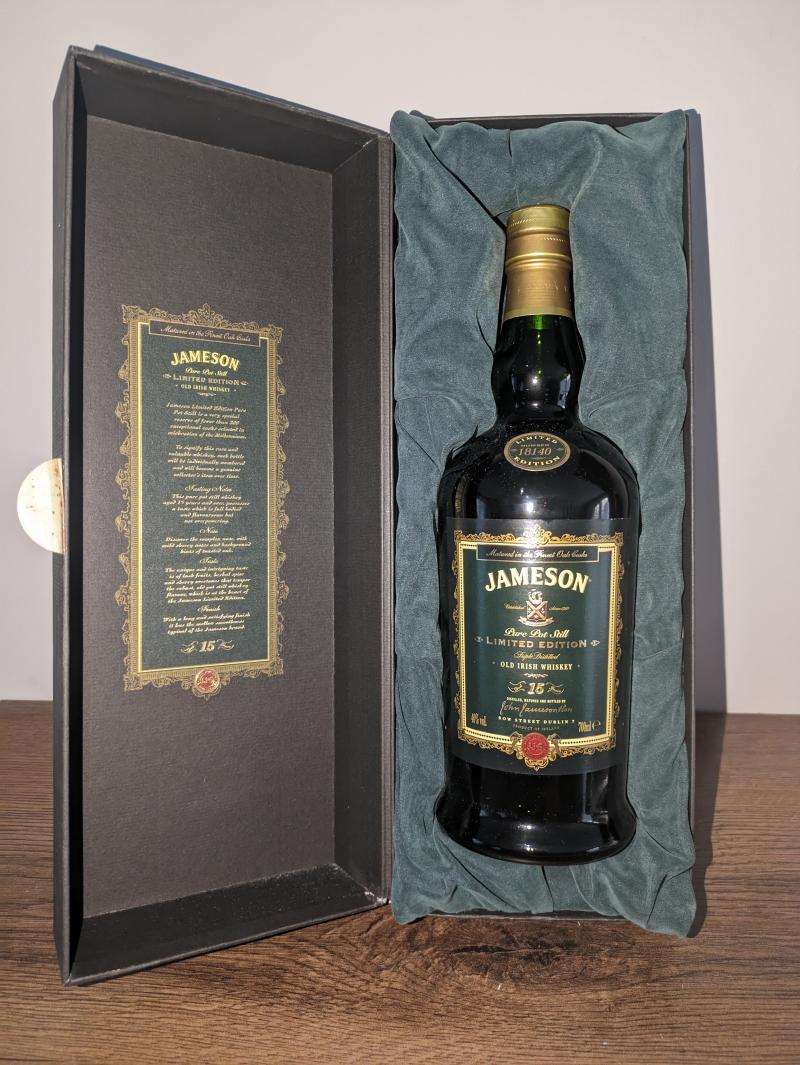 Jameson 15-year-old Millennium Edition - Whiskybase - Ratings and