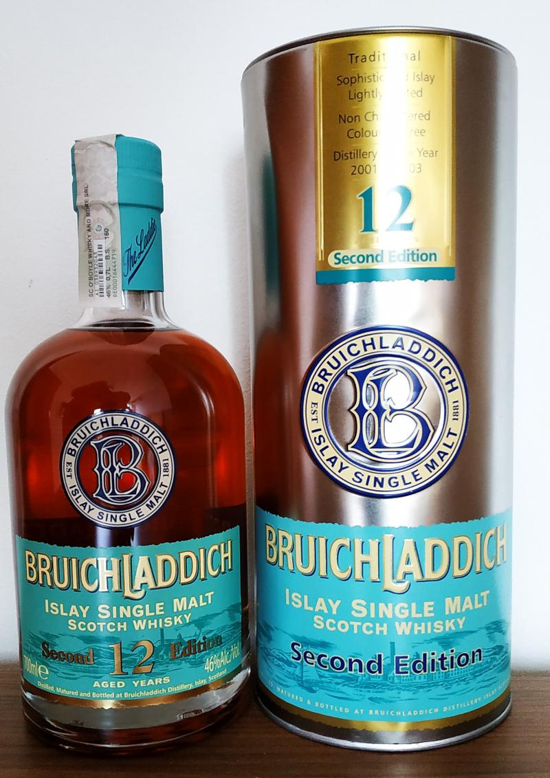 Bruichladdich 12-year-old - Whiskybase - Ratings and reviews for