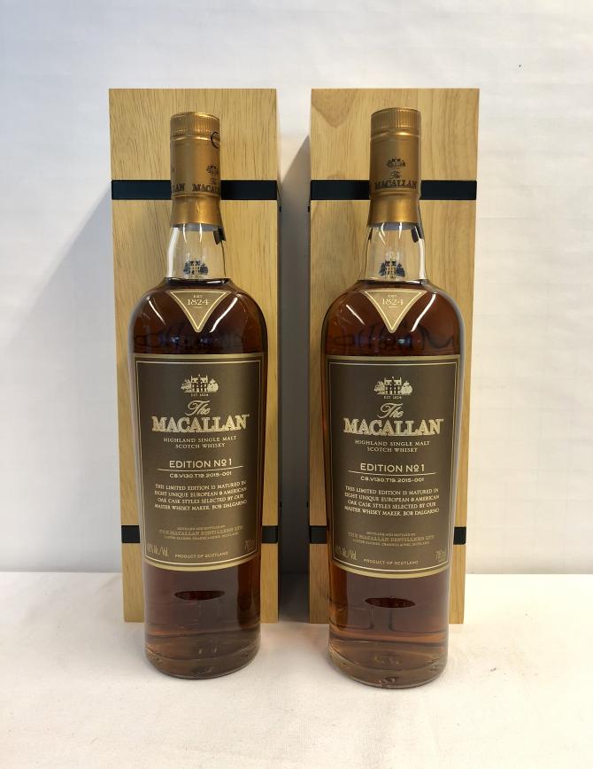 Macallan Edition No 1 Wooden Box Whiskybase Ratings And Reviews For Whisky