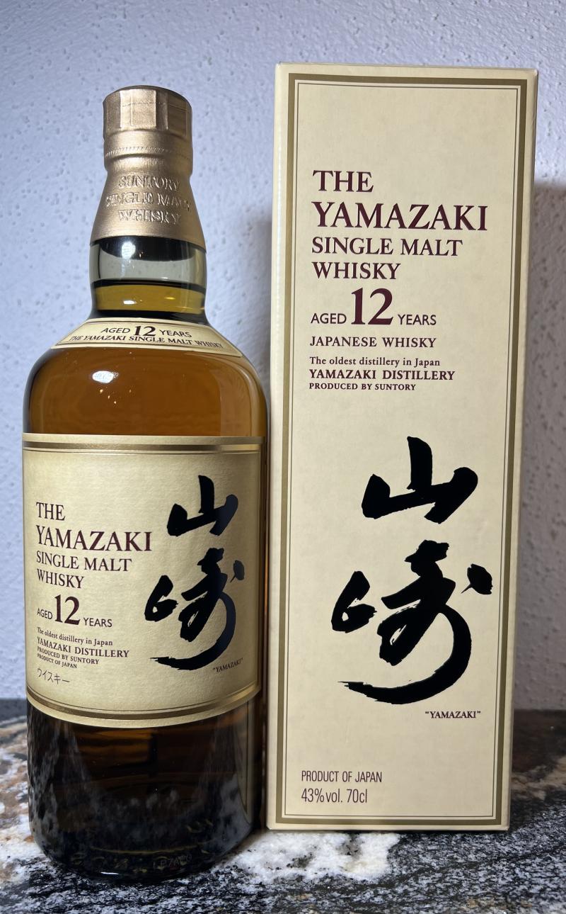 Yamazaki 12 ans - Distillerie Yamazaki Suntory - Whisky Japonais - 70cl -  43%
