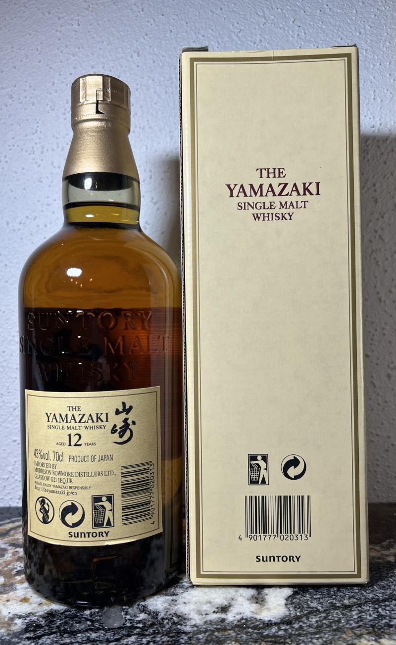 Yamazaki 12 year old Whiskybase Ratings and reviews for whisky