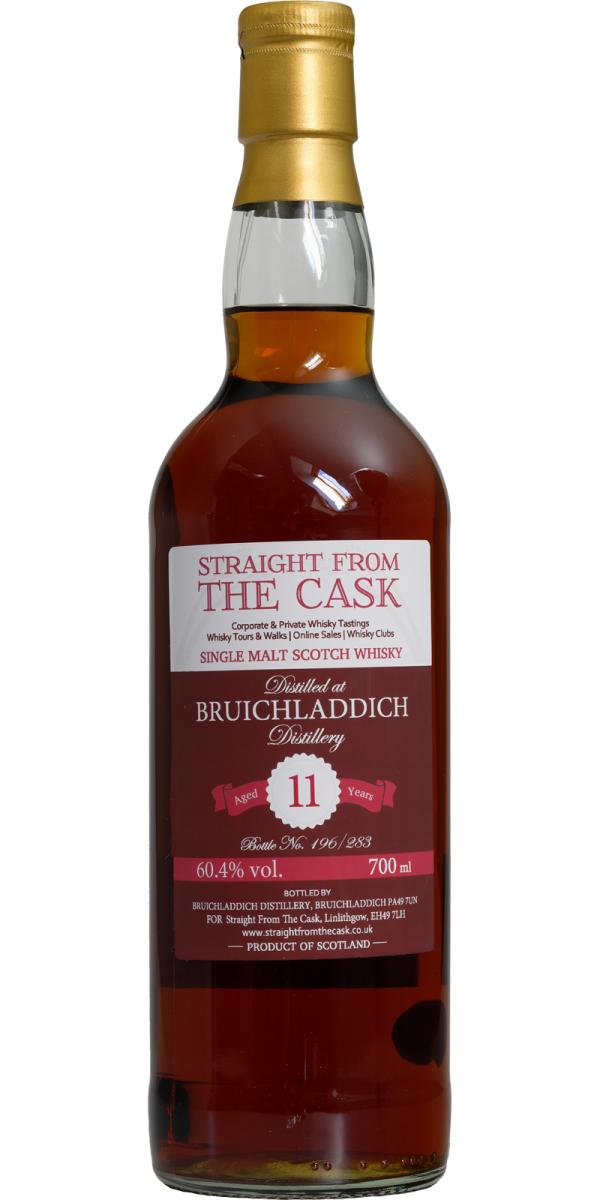 Bruichladdich 2004 Sherry Hogshead #1480 Jeffrey St. Whisky & Tobacco 60.4% 700ml