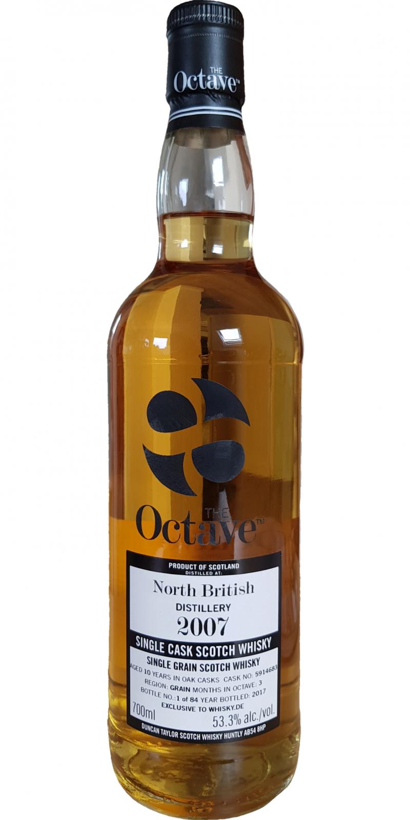 North British 2007 DT The Octave #5914683 whisky.de Exclusive 53.3% 700ml