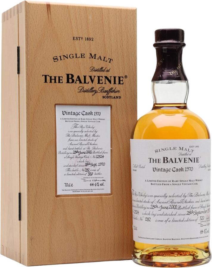 Balvenie 1970 - Ratings and reviews - Whiskybase