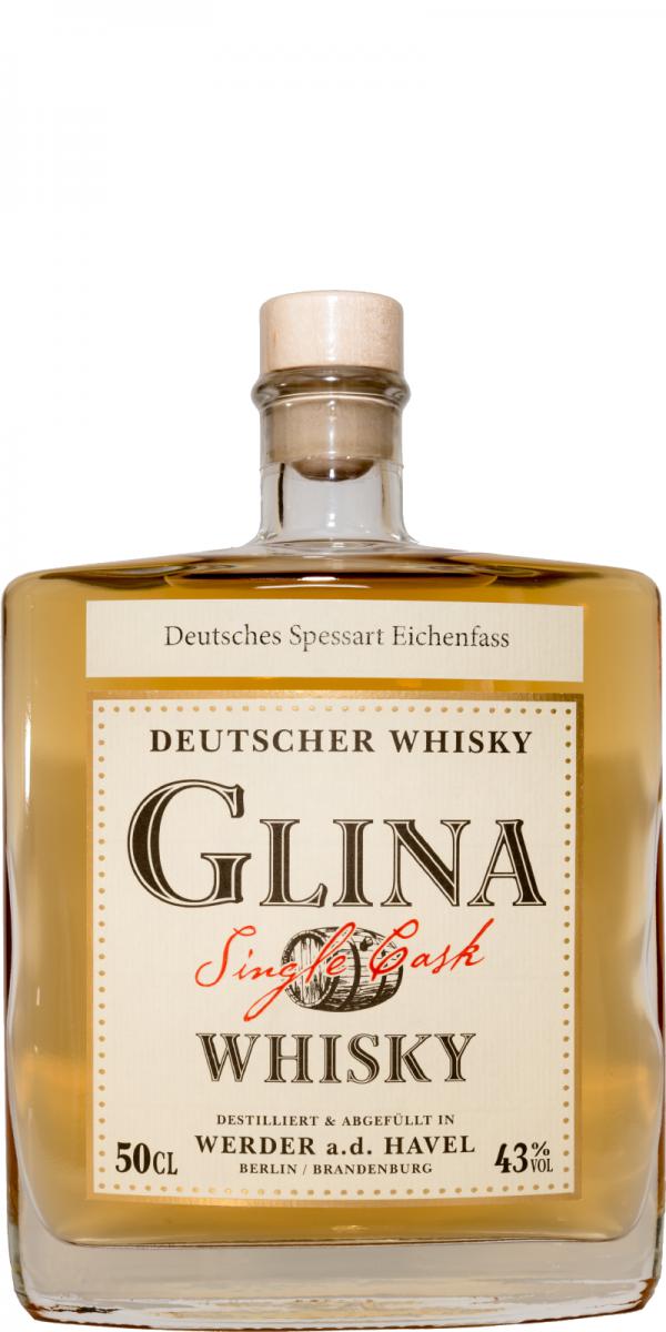 Glina Whisky 2013 Single Cask Deutsches Spessart Eichenfass #54 43% 500ml