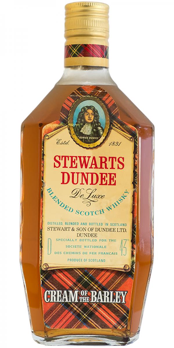 Stewarts Dundee De Luxe Blended Scotch Whisky Cream of the Barley 43% 750ml
