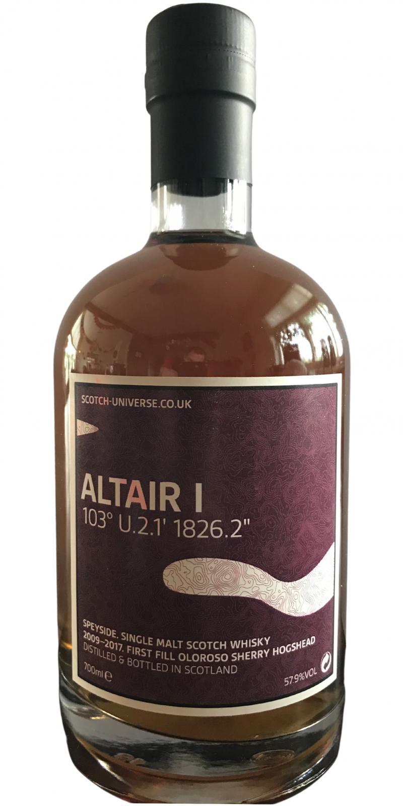 Scotch Universe Altair I - 103° U.2.1‘ 1826.2“