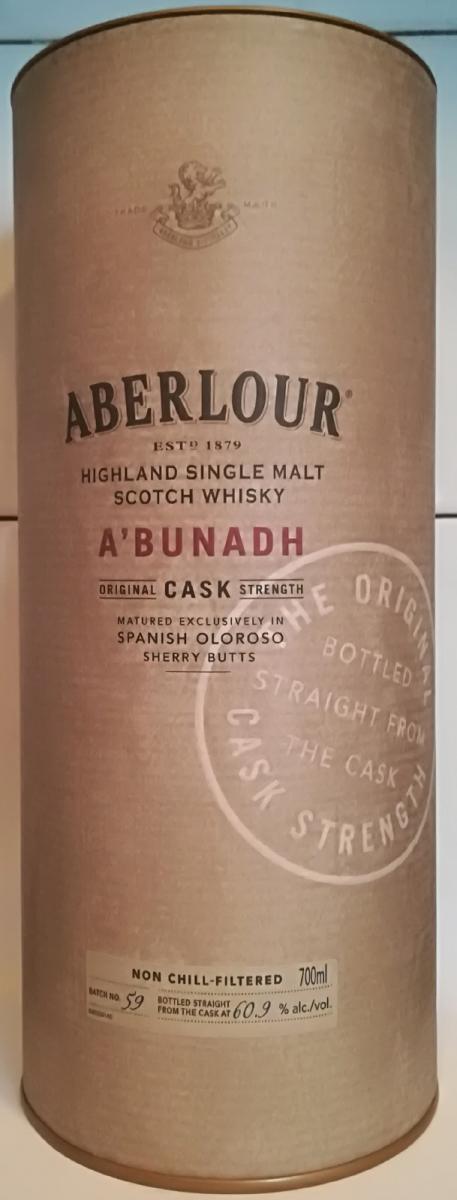 Aberlour A'bunadh batch #59