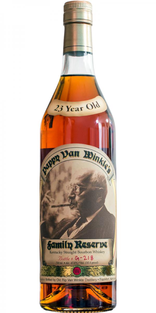 Pappy van winkle 23 year old bourbon