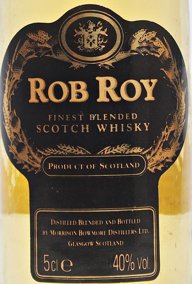 Rob Roy Finest Blended Scotch Whisky