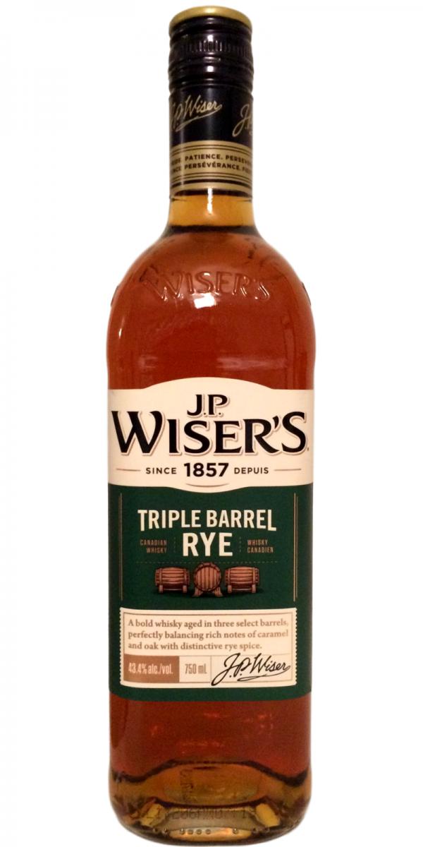 J.P. Wiser's Triple Barrel Rye