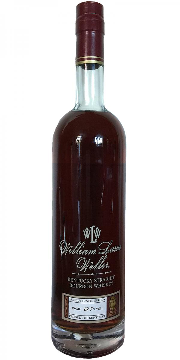 William Larue Weller 2003 Barrel Proof Limited Edition 135.4 Proof New American Oak Barrels 67.7% 700ml