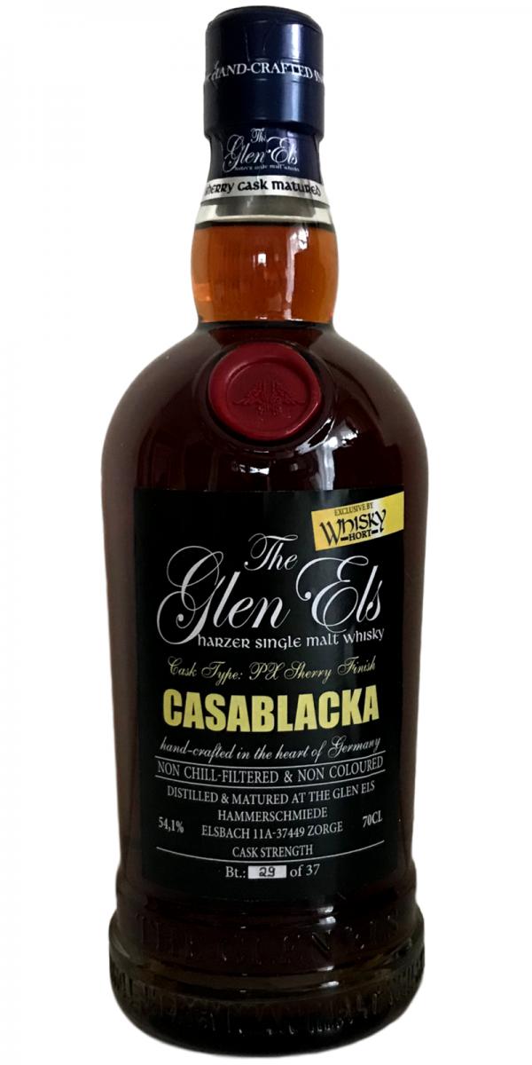 Glen Els Casablacka PX Sherry Finish Whiskyhort 54.1% 700ml