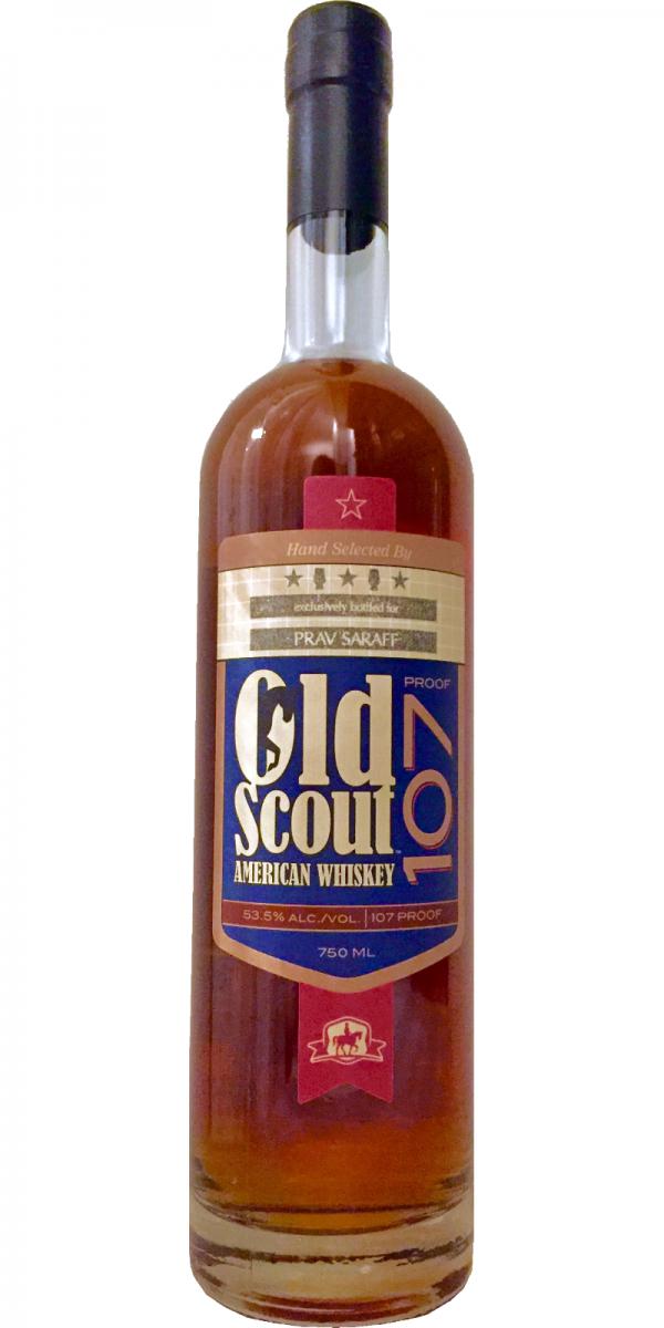 Smooth Ambler Old Scout American Whisky #7967 Prav Saraff 53.5% 750ml