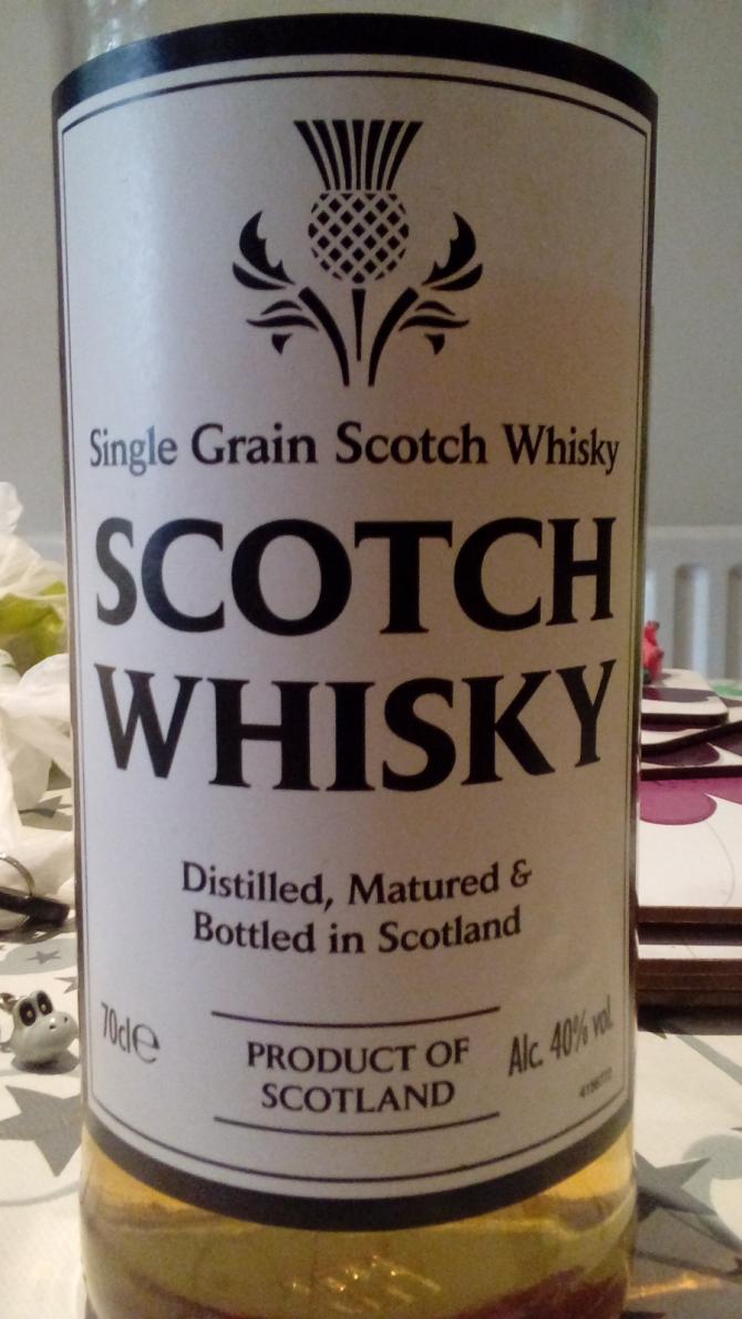 Single Grain Scotch Whisky Nas Cd ALDI & LIDL UK 40% 700ml