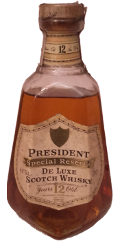 President Special Reserve De Luxe Scotch Whisky 1980s - Garrafas de Whisky