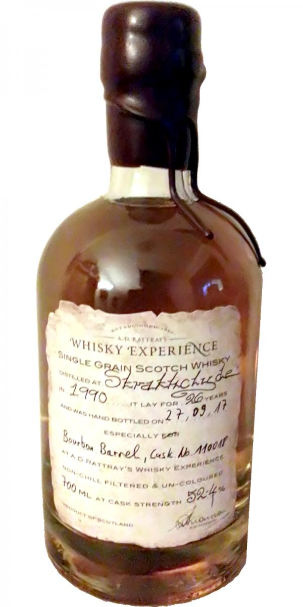 Strathclyde 1990 DR Whisky Experience Shop Bourbon Barrel #110018 52.4% 700ml