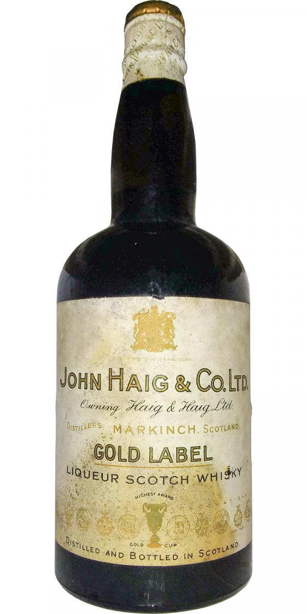 John Haig Gold Label