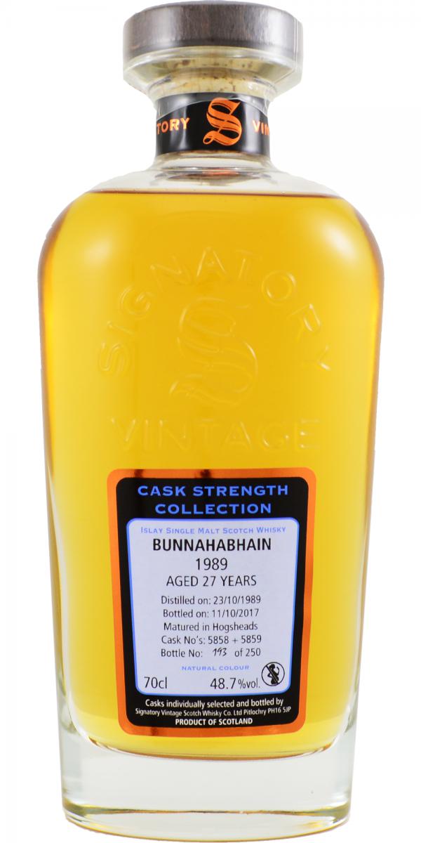 Bunnahabhain 1989 SV - Ratings and reviews - Whiskybase