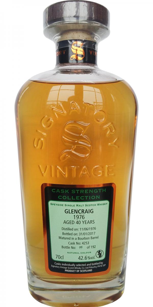 Glencraig 1976 SV - Ratings and reviews - Whiskybase