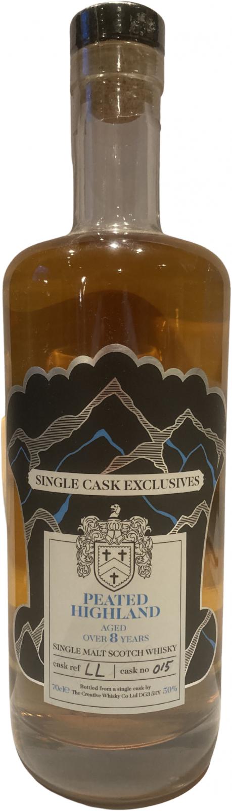 Peated Highland LL015 CWC Single Cask Exclusives 50% 700ml