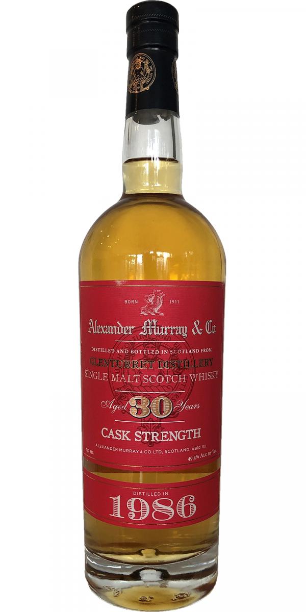 Glenturret 1986 AMC Cask Strength Bourbon Casks 49.8% 750ml