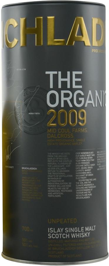 Bruichladdich 2009 - The Organic
