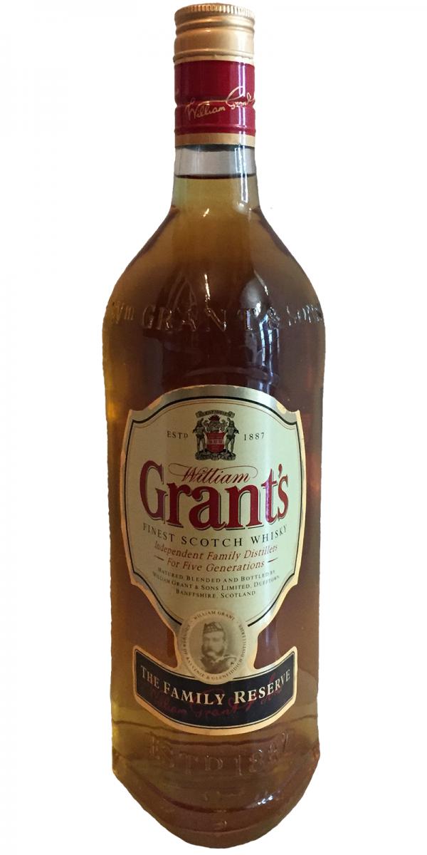 Grant's The Family Reserve Finest Scotch Whisky 43% 1000ml