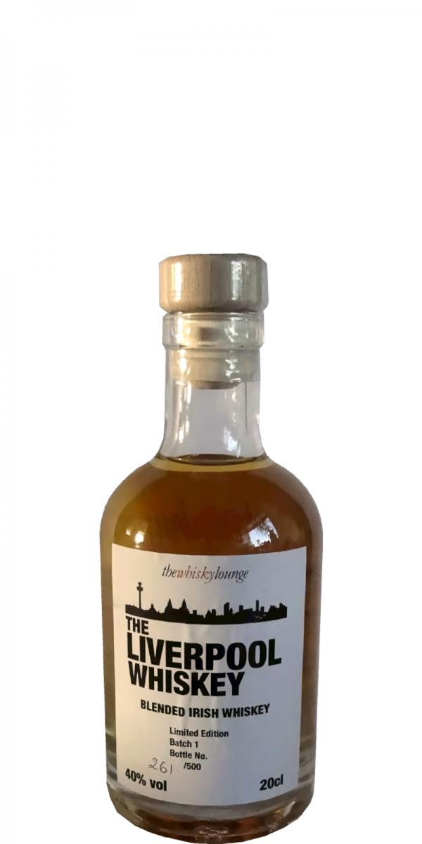 The Liverpool Whisky Blended Irish Whisky TWL Limited Edition Batch 1 40% 200ml