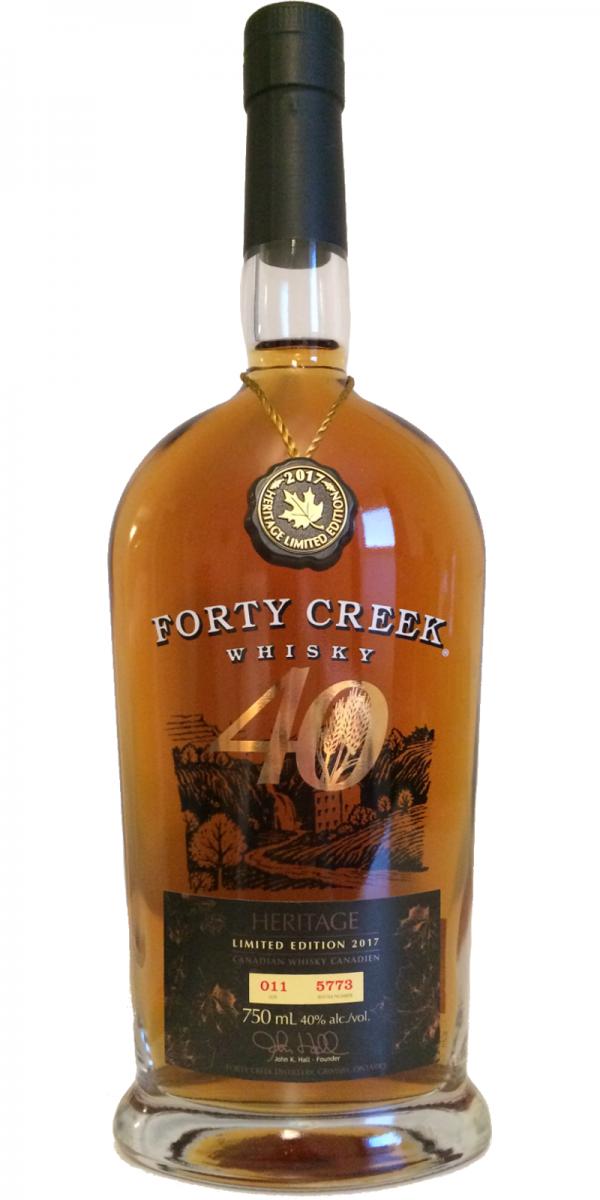 Forty Creek Heritage Lot 011 40% 750ml