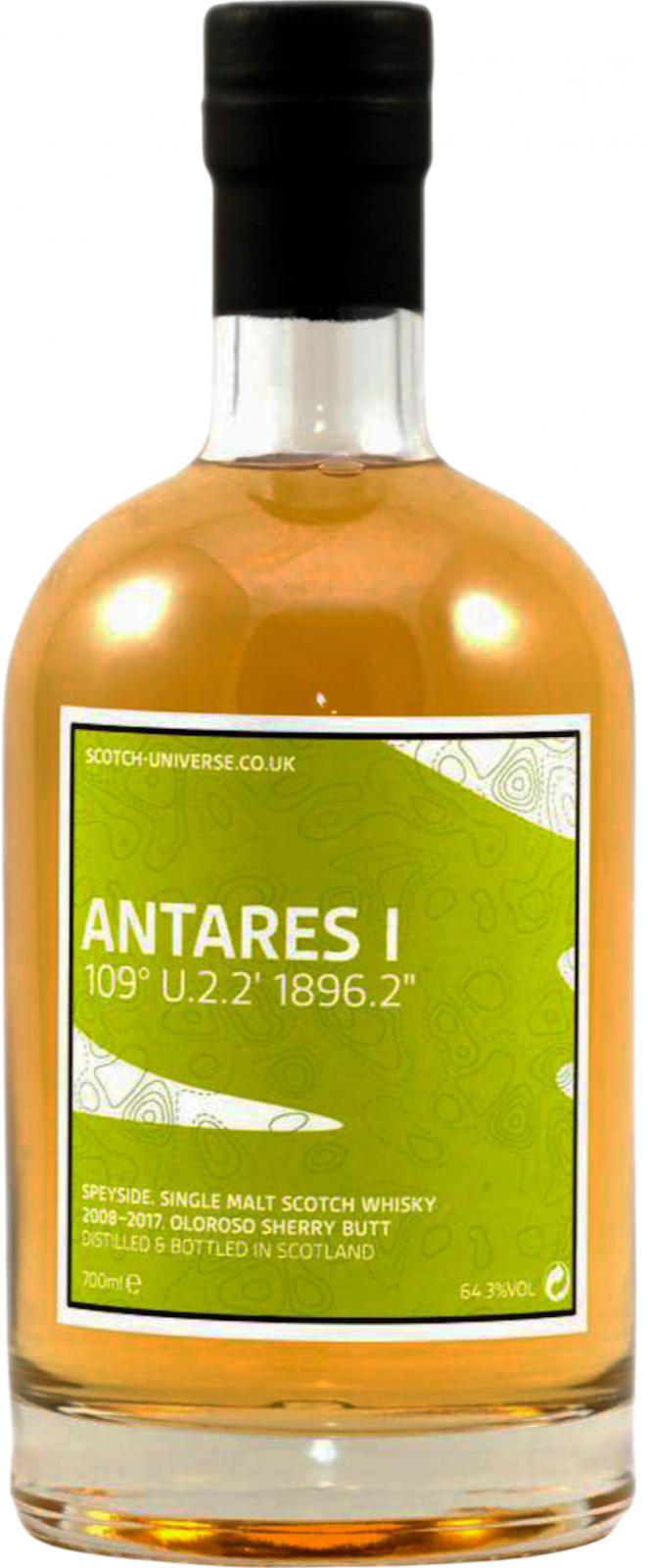 Scotch Universe Antares I - 109° U.2.2' 1896.2''