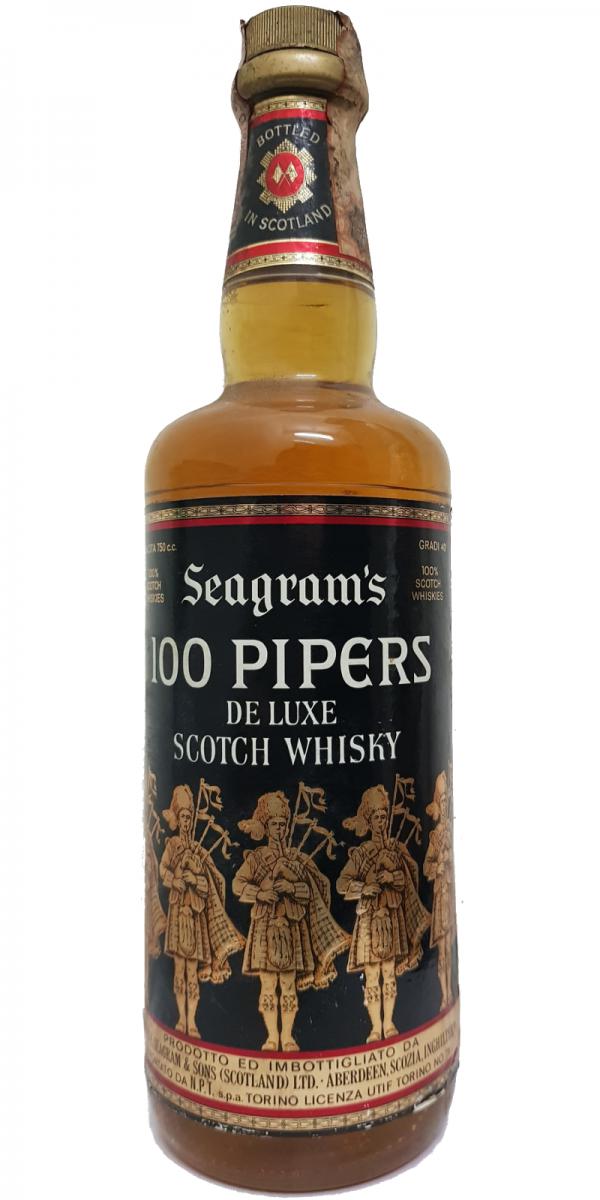 100 Pipers De Luxe Scotch Whisky SgrS 40% 750ml