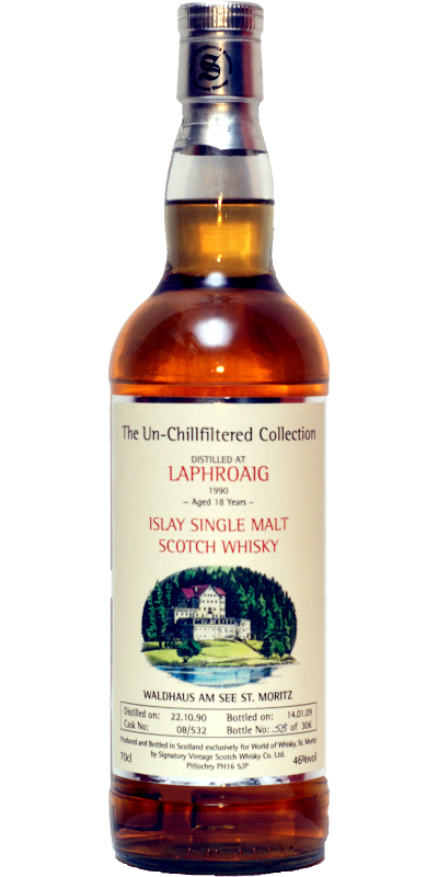 Laphroaig 1990 SV The Un-Chillfiltered Collection Waldhaus am See 08/532 46% 700ml