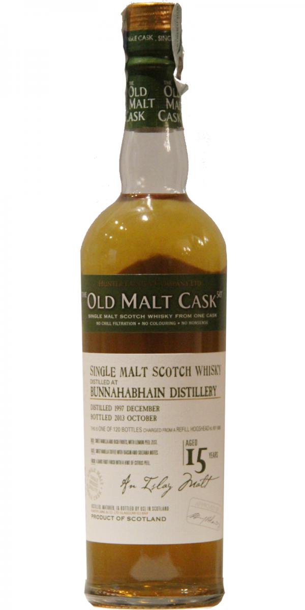 Bunnahabhain 1997 HL The Old Malt Cask Refill Hogshead 50% 700ml