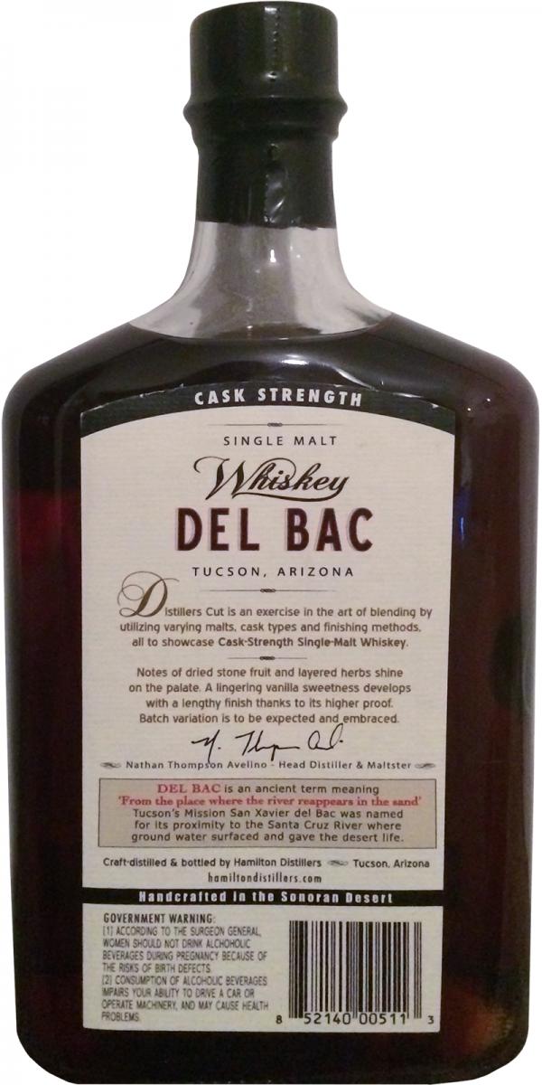 Del Bac Distiller's Cut