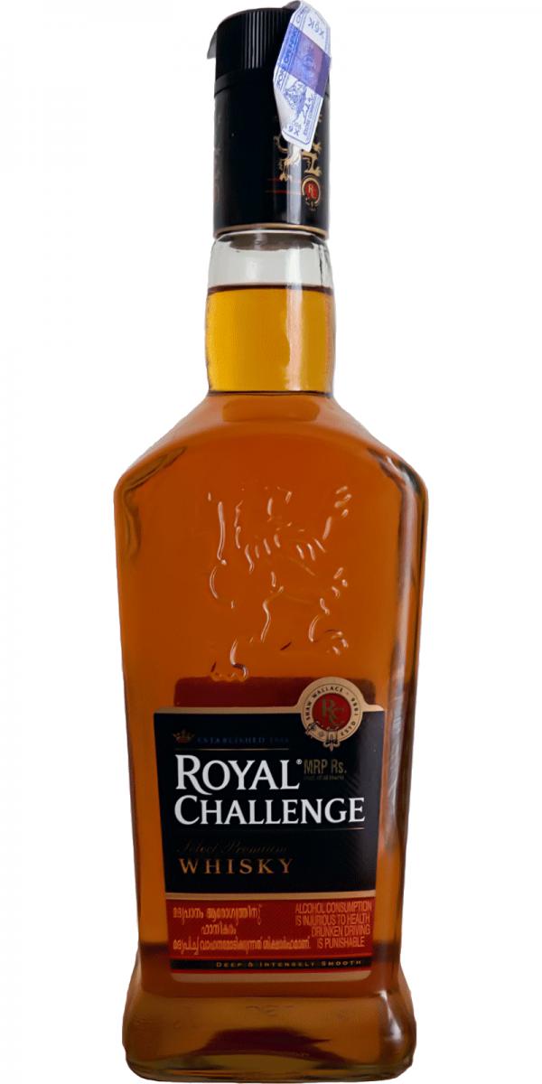 Royal Challenge Select Premium Whisky Charred American Oak Casks 42.86% 750ml