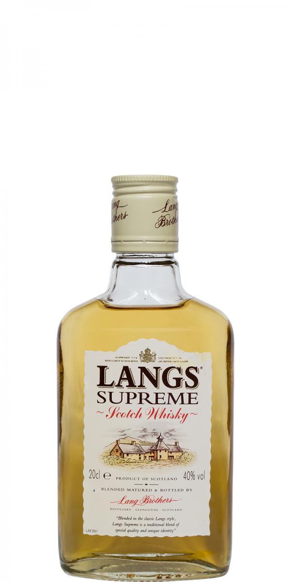 Langs Supreme Scotch Whisky 40% 200ml
