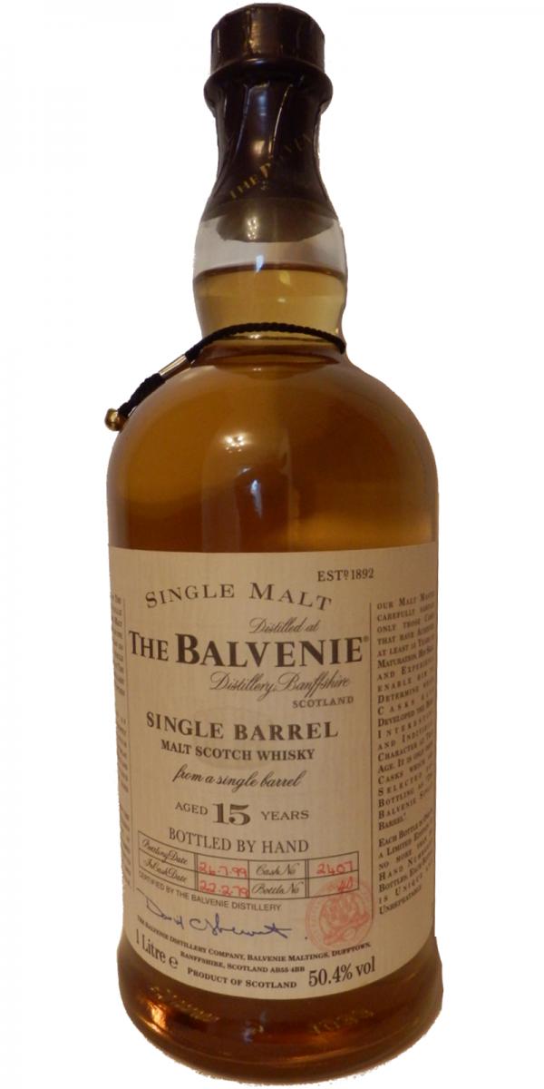 Balvenie 15yo Single Barrel Traditional Oak 2407 50.4% 700ml