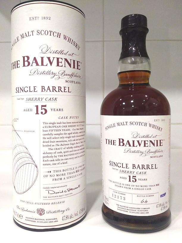 Balvenie 15yo Single Barrel Sherry Cask Sherry 12173 47.8% 700ml