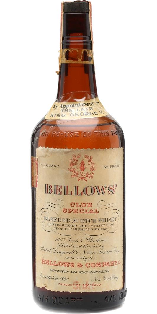 Bellows & Company Bellows' Club Special