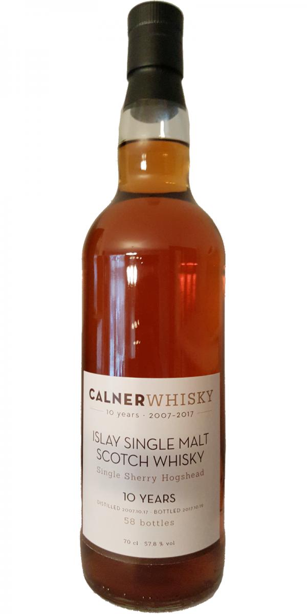 Islay Single Malt 2007 CalnerWhisky 57.8% 700ml
