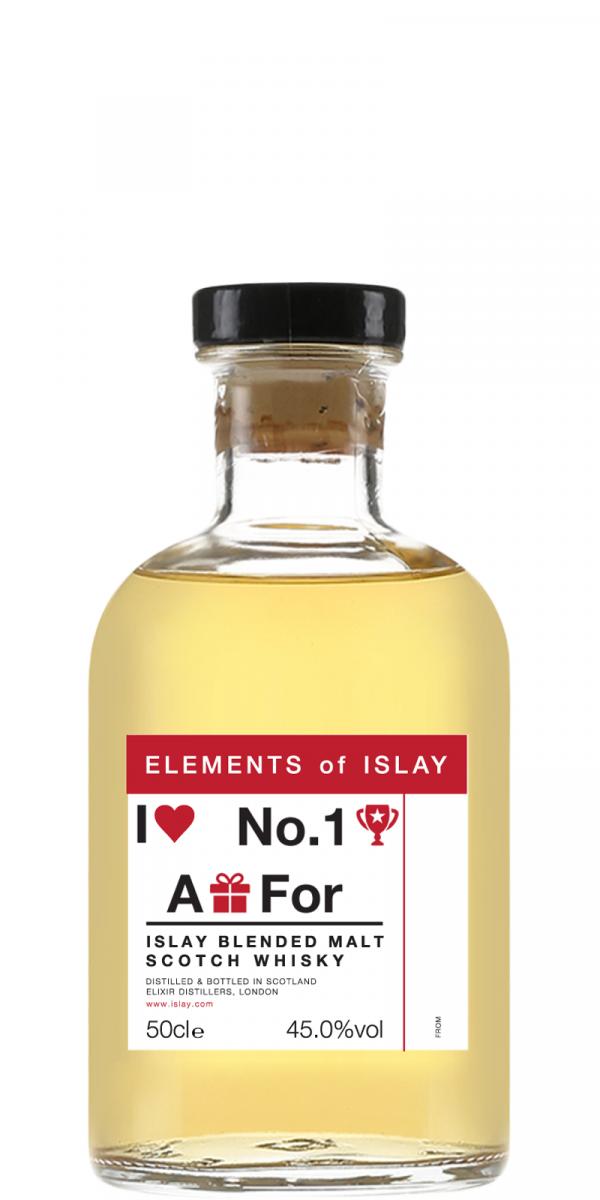 Peat Islay Blended Malt Scotch Whisky ElD Elements of Islay 45% 500ml