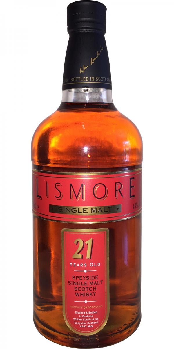 Lismore 21yo Speyside Single Malt Scotch Whisky 43% 750ml
