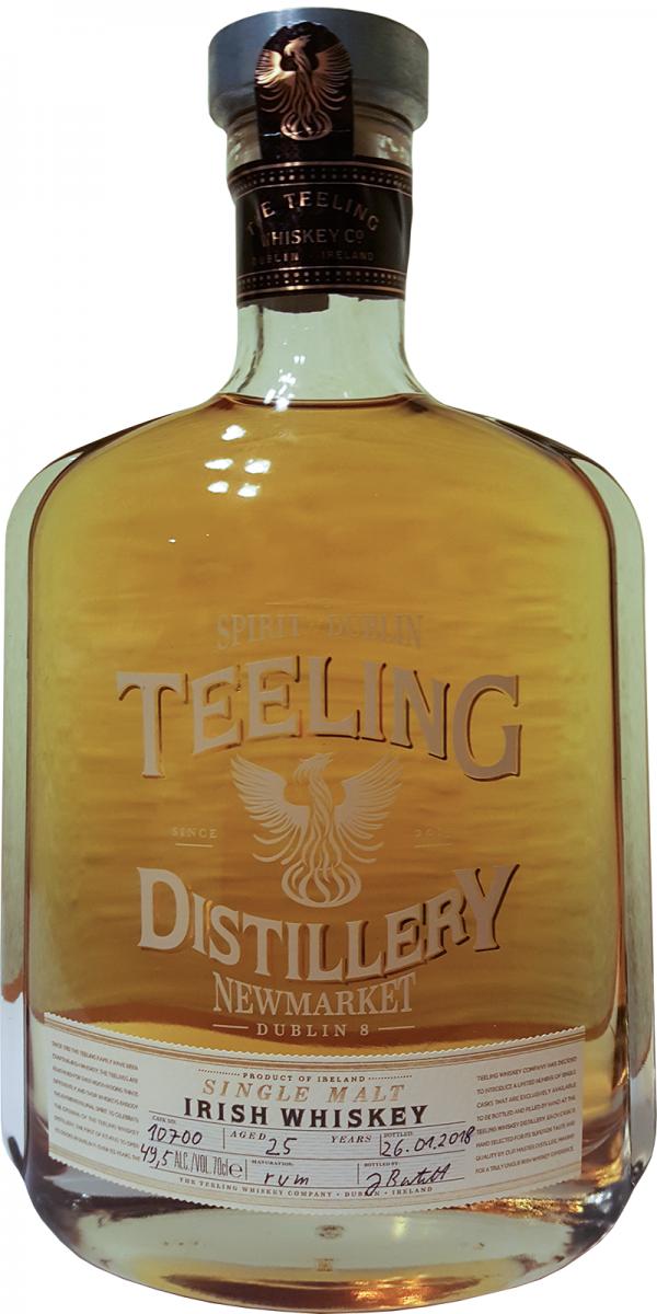 Teeling 1991 Hand filled at the distillery Rum #10700 49.5% 700ml