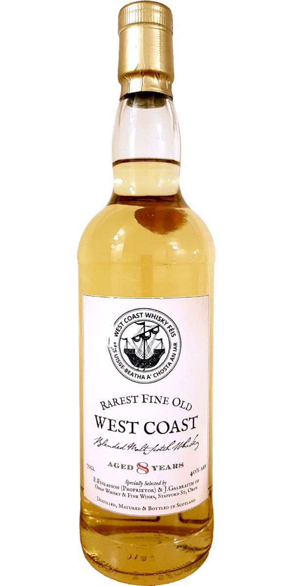 West Coast Whisky Feis 8yo 2017 West Coast Whisky Feis Oban 40% 700ml